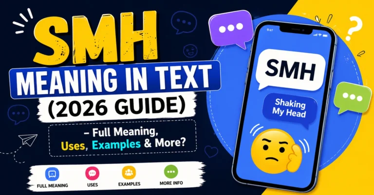 SMH Meaning in Text