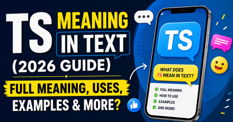 TS Meaning in Text