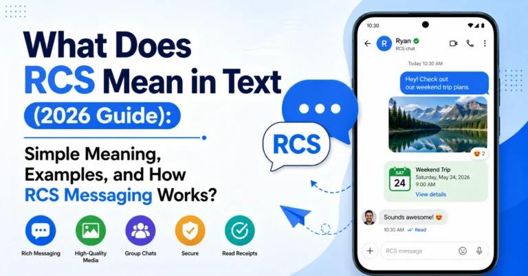 What Does RCS Mean in Text