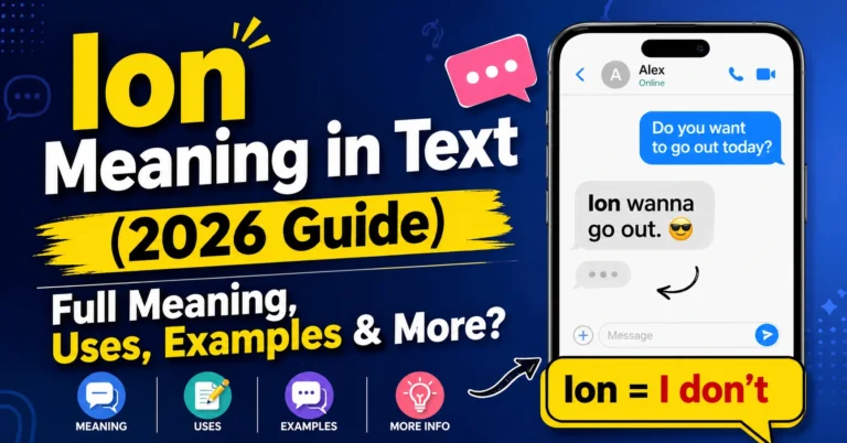 Ion Meaning in Text