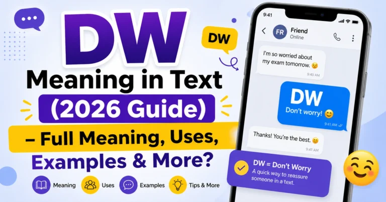 DW Meaning in Text
