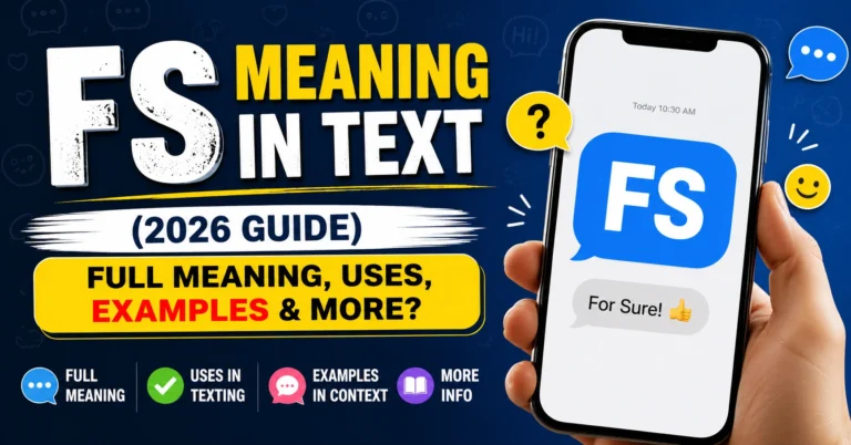 FS Meaning in Text