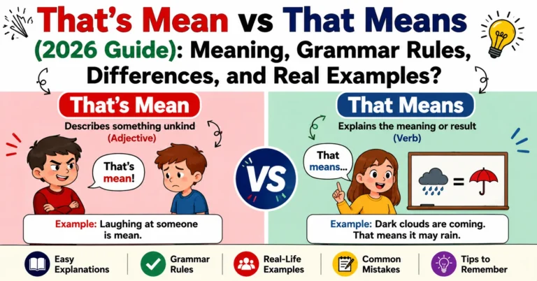 That’s Mean vs That Means