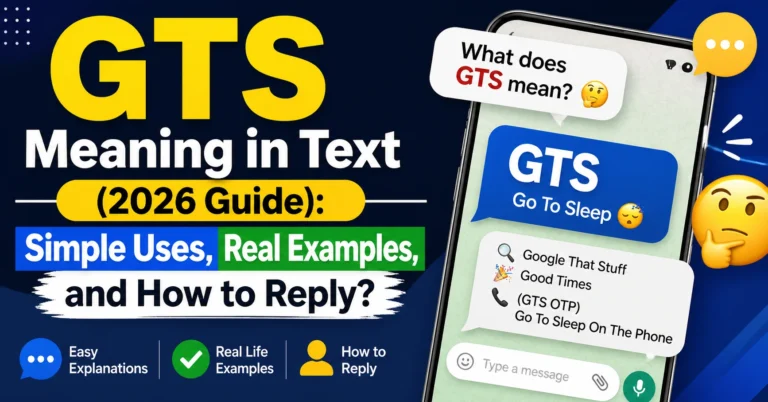 GTS Meaning in Text