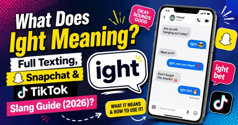 Ight Meaning