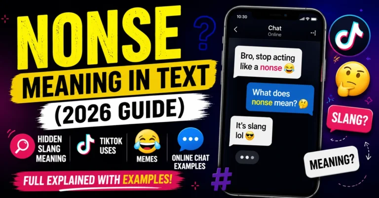 Nonse Meaning