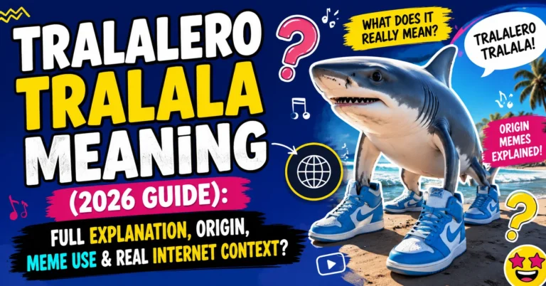 Tralalero Tralala Meaning (2026 Guide): Full Explanation, Origin, Meme Use & Real Internet Context Tralalero Tralala Meaning