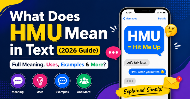 What Does HMU Mean in Text