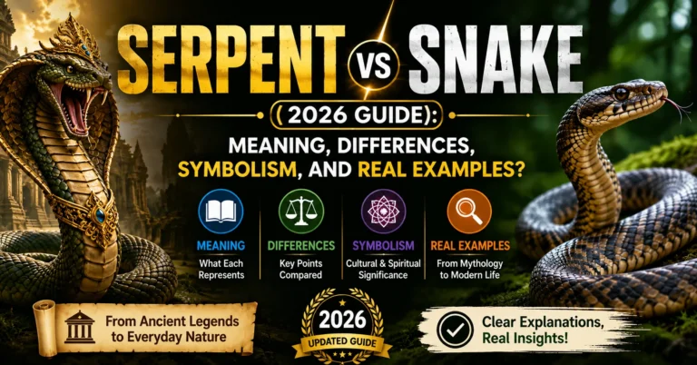Serpent vs Snake