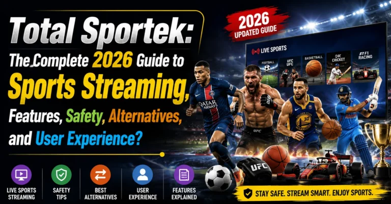Total Sportek: The Complete 2026 Guide to Sports Streaming, Features, Safety, Alternatives, and User Experience Total Sportek