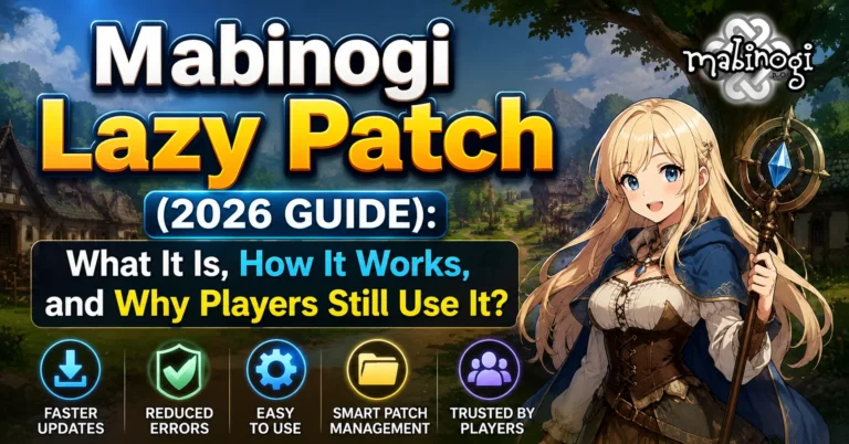 Mabinogi Lazy Patch
