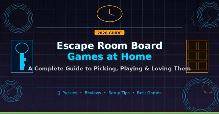 Escape Room Board Games at Home