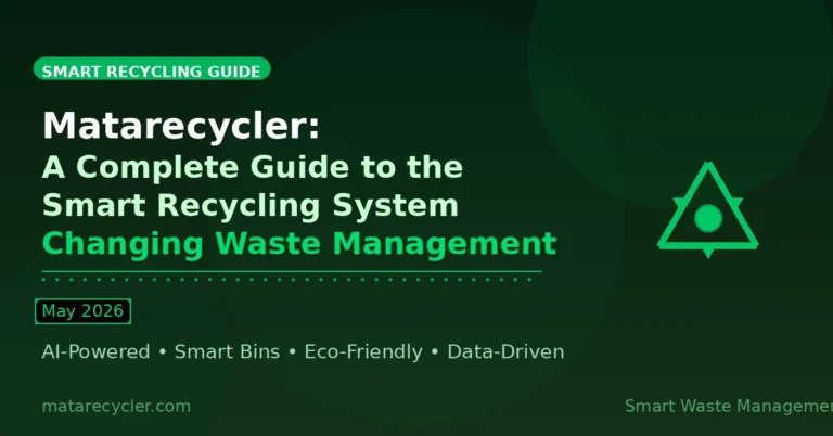 Matarecycler: A Complete Guide to the Smart Recycling System Changing Waste Management (May 2026) Matarecycler