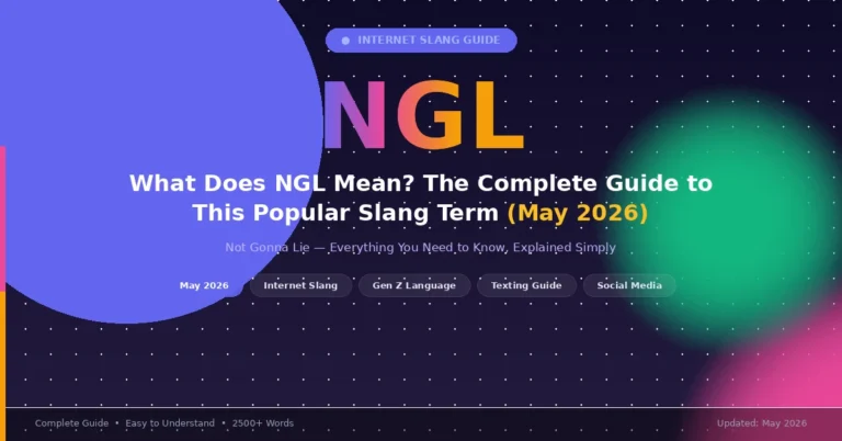 What Does NGL Mean