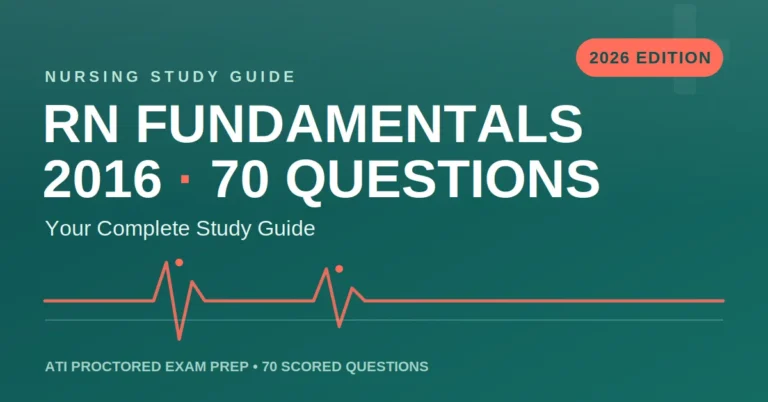 RN Fundamentals 2016 70 Questions: 2026 Your Complete Study Guide RN Fundamentals 2016 70 Questions: